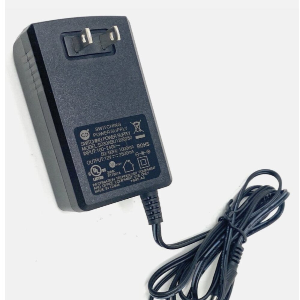 12 V / 2.5A Switching Power Supply S030ABU1200250 for TP-link Networking Router